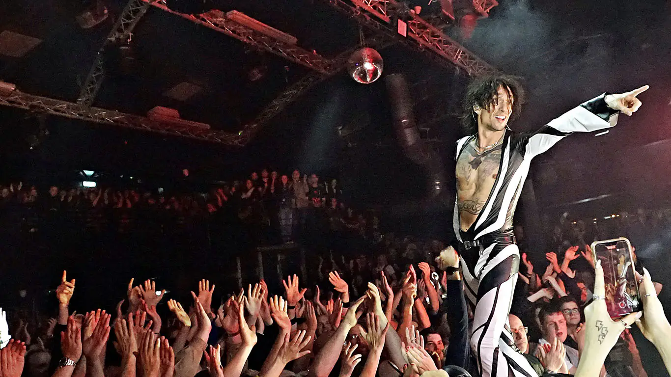 IN FOCUS// The Darkness at Rock City, Nottingham Credit: Alina Salihbekova