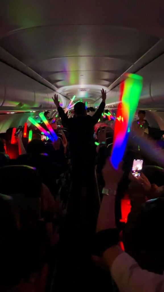 Airasia Celebrates Its Anniversary With A Spontaneous Rave On Board