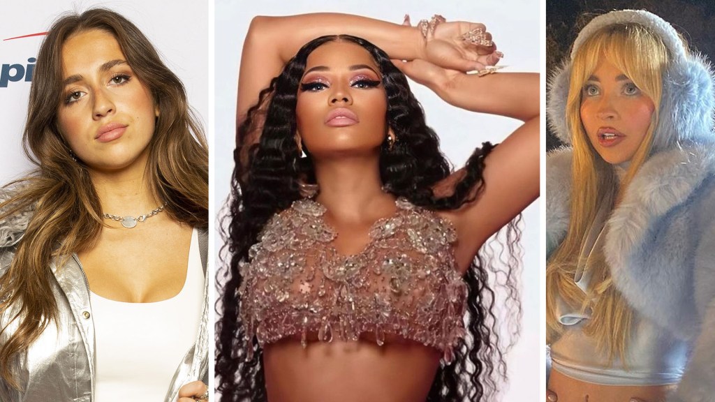 Nicki Minaj, Tate Mcrae & Sabrina Carpenter Release New Music,