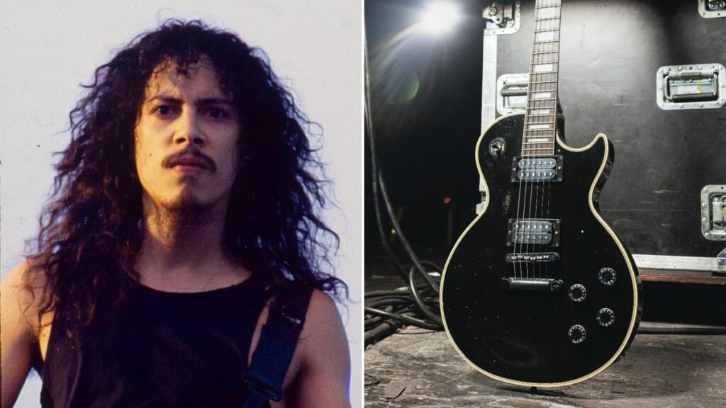 Metallica's Kirk Hammett And Gibson Unveil 1989 Les Paul Custom