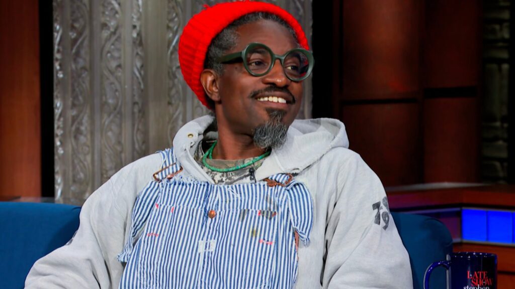 André 3000 Brings 'new Blue Sun' To 'colbert' With 'that