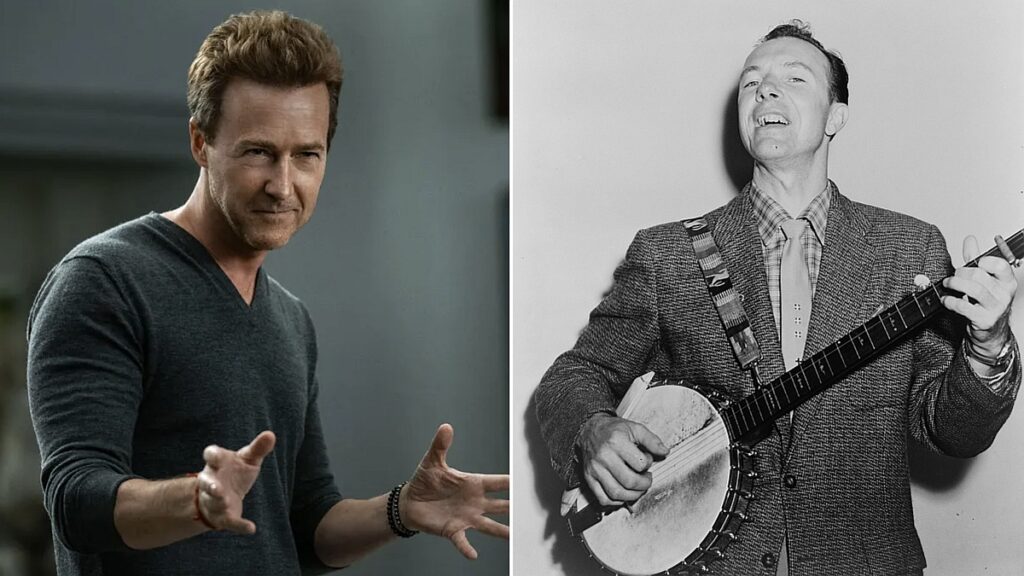 Edward Norton To Play Pete Seeger In Bob Dylan Biopic