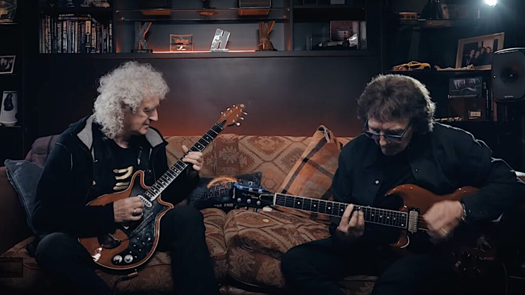 Queen’s Brian May Joins Black Sabbath’s Tony Iommi For Performance