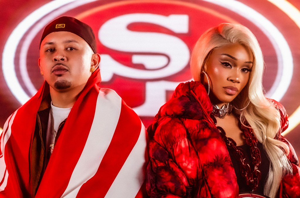 Saweetie & P Lo Team Up With San Francisco 49ers For
