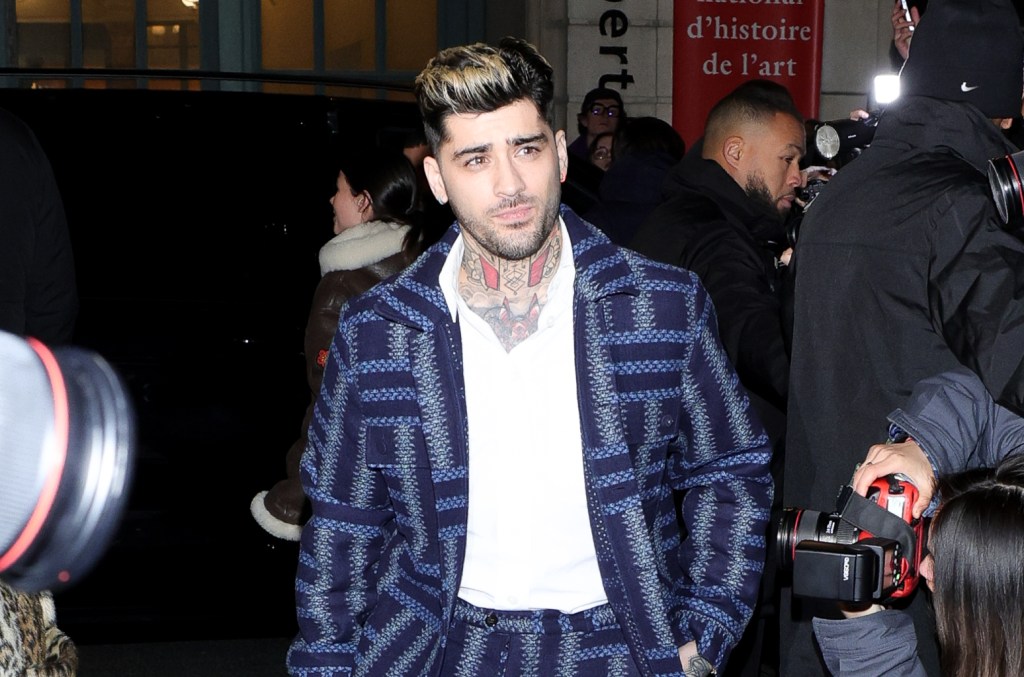 Zayn Malik Checks In After His Foot Was Apparently Run