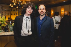 Conan Gray and Eddie Wintle at Billboard x Three Generations: The New Nominees Dinner held at The Sun Rose at Pendry West Hollywood on January 30, 2024 in West Hollywood, California.