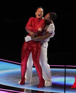 Alicia Keys and Usher