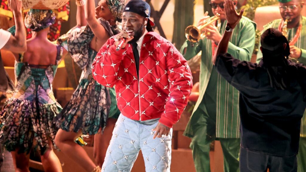 Burna Boy Makes History With Dazzling Grammy Performance