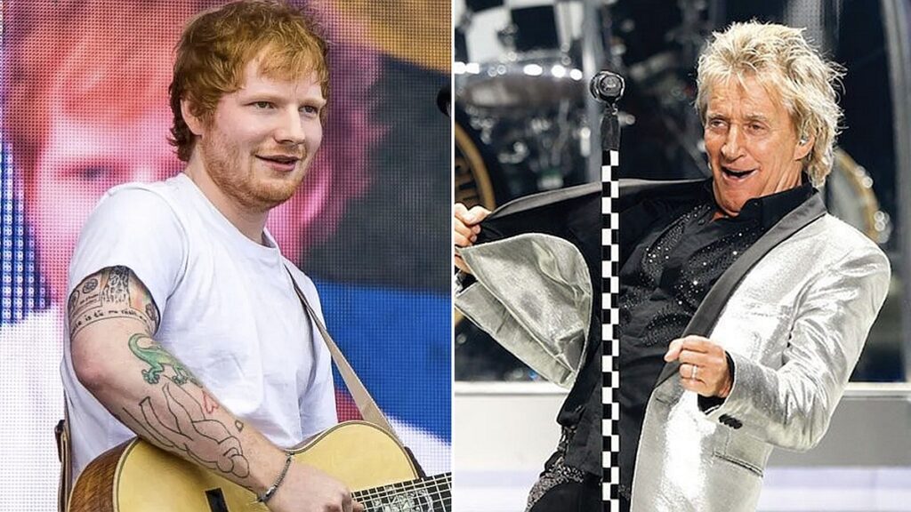 Rod Stewart On “old Ginger Bollocks” Ed Sheeran: “i Don’t