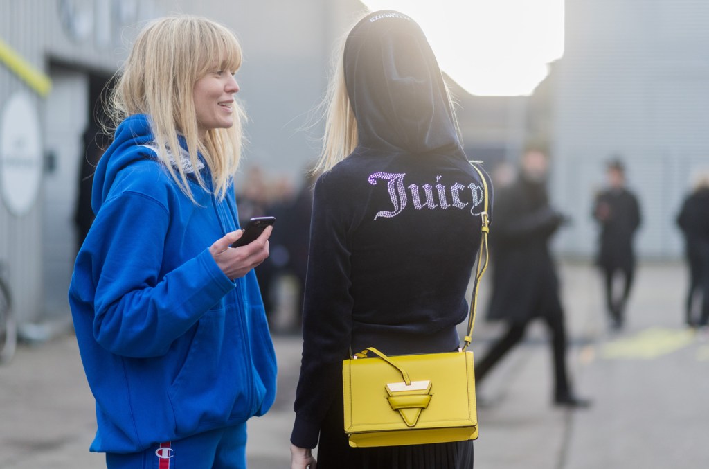 Back To Velour: Juicy Couture Tracksuits Are Back See