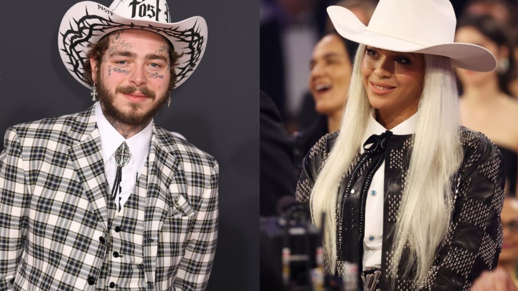 Beyoncé And Post Malone Celebrate Cowboy Couture In 'levii's Jeans'