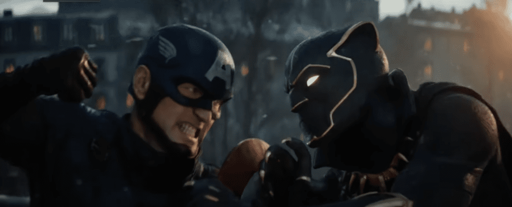 Black Panther & Captain America Butt Heads In First '1943: