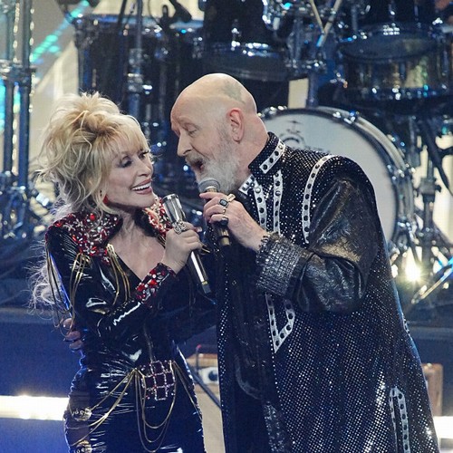 Dolly Parton Was 'tickling And Cleaning' Rob Halford's Beard In