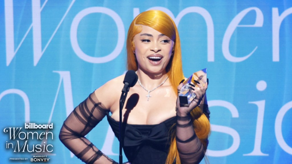 Ice Spice Accepts Hitmaker Award | Billboard Women In Music