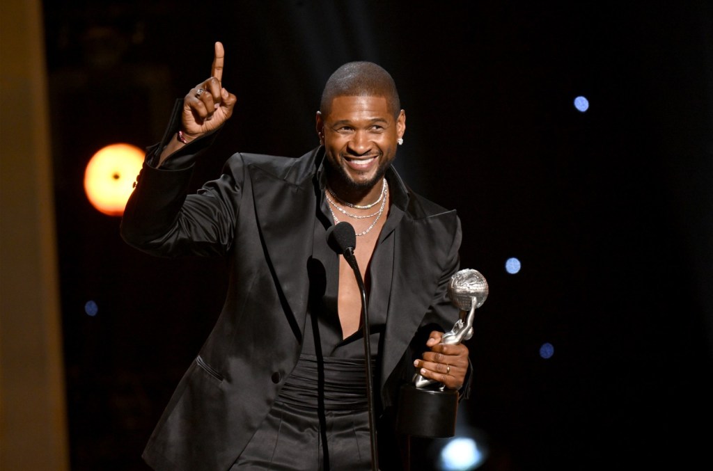 Usher, Fantasia Barrino, "color Purple" Honored At 55th Naacp Image