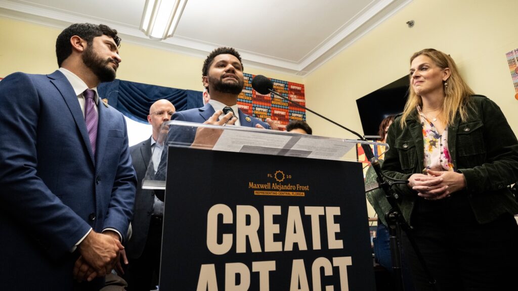 New Congressional Bill Would Create Grants For Developing Artists