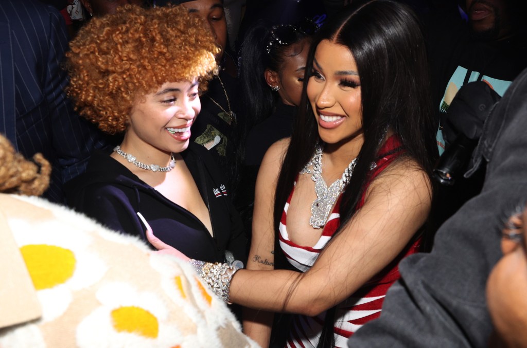 Cardi B & Ice Spice Squash Feud Rumors With Sweet