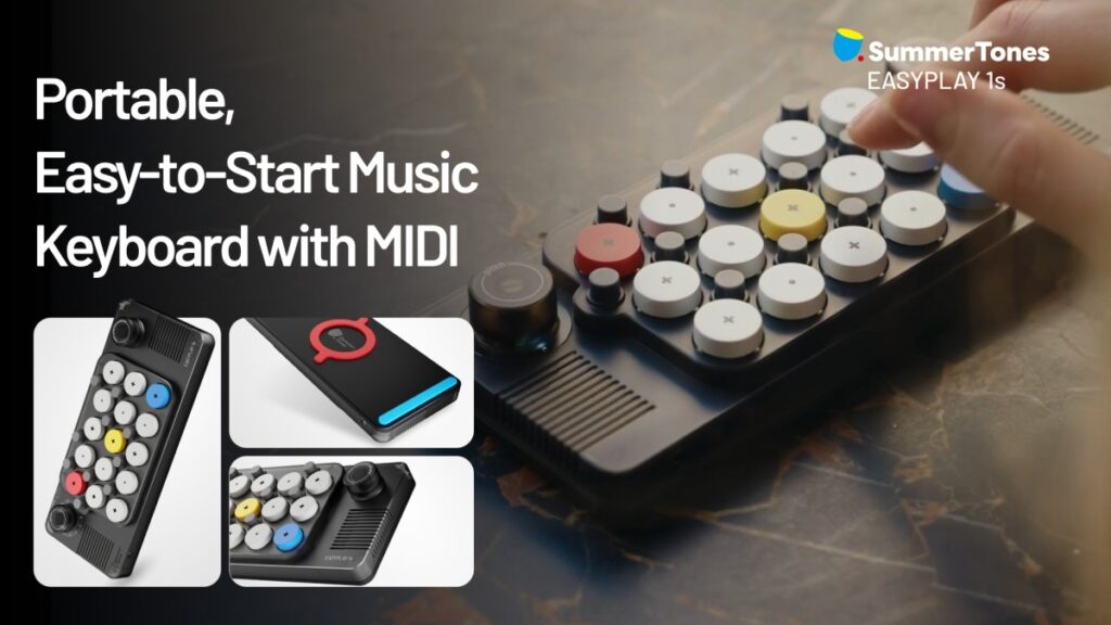 Easyplay 1s – The Affordable, Powerful, Portable Midi Keyboard From