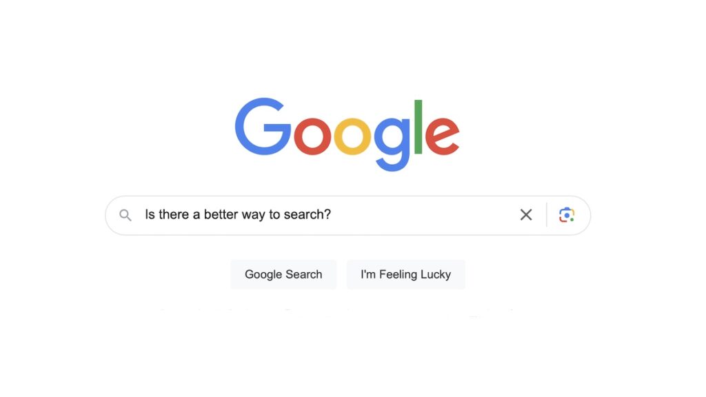 I'm An Adult And I'm Leaving Google Search Behind