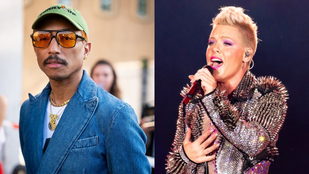Pink Files Legal Action Against Pharrell Williams Over Musician’s Proposed