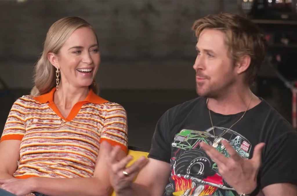 Ryan Gosling And Emily Blunt Reveal Their Favorite Taylor Swift