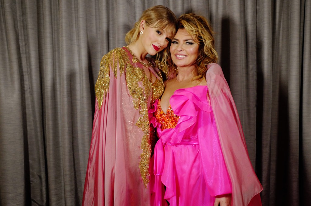 Shania Twain Praises Taylor Swift For 'working Her Butt Off':