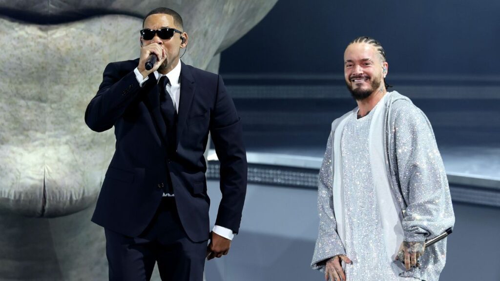 Will Smith Joins J Balvin At Coachella To Perform “men