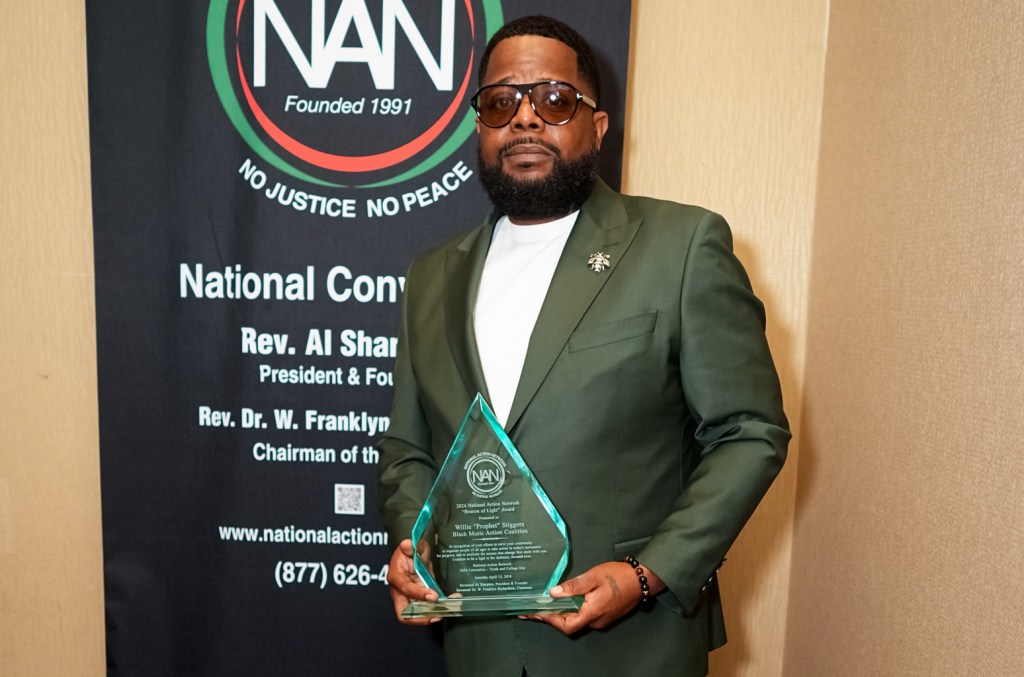 Willie "prophet" Stigers Was Honored At The National Action Network