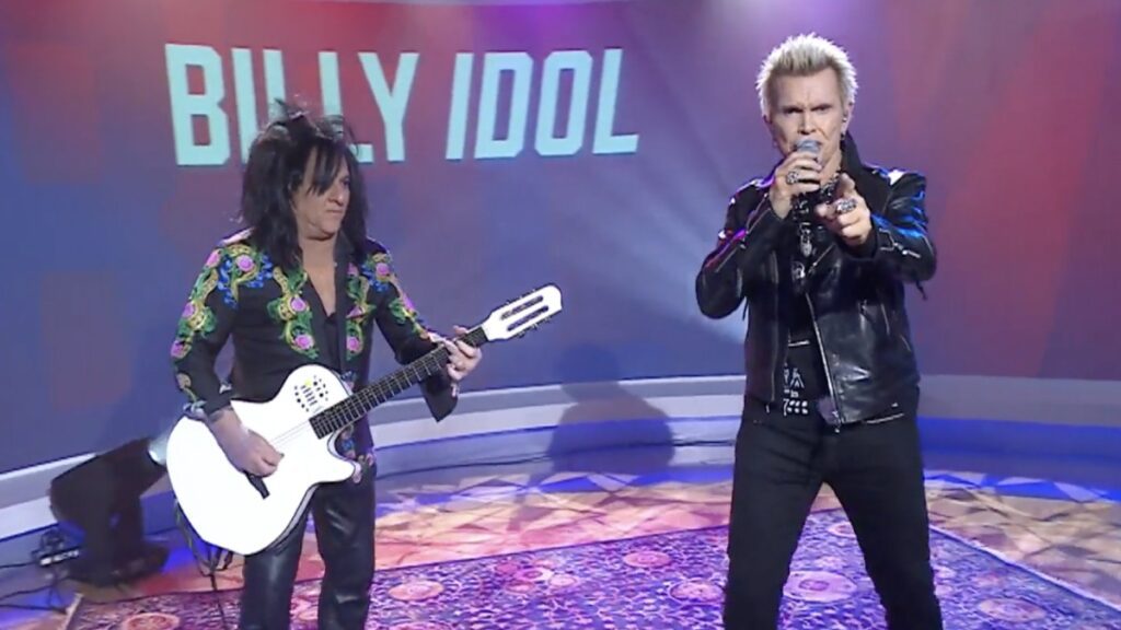 Billy Idol Performs “rebel Yell” On Nbc's Today: Watch