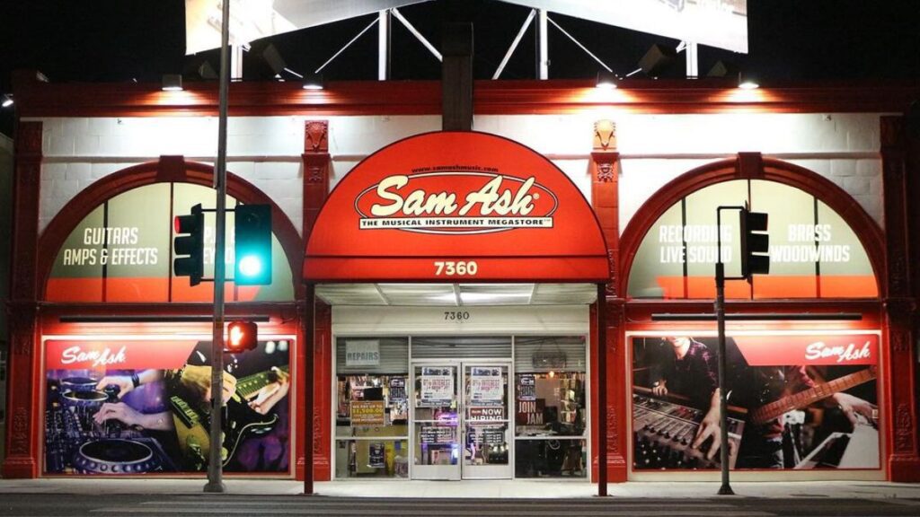 Sam Ash Announces Closure Of All Remaining Stores