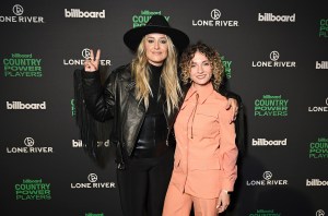Lainey Wilson and Mandelyn Monchick at the Billboard Country Power Players held at Gilley's on May 14, 2024 in Dallas, Texas.