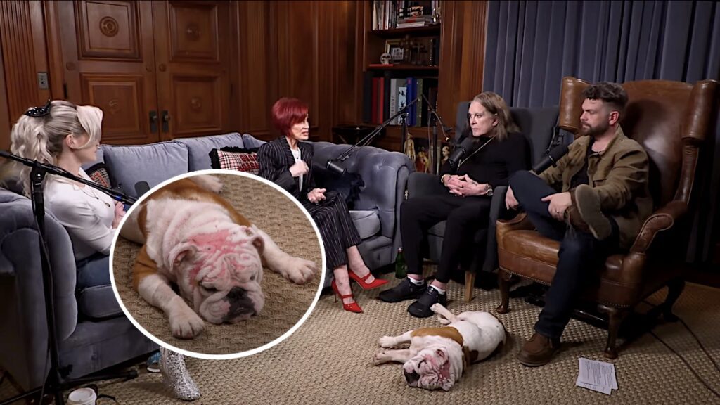 The Osbournes Adopt A Rescued Dog That Was Brutally Set