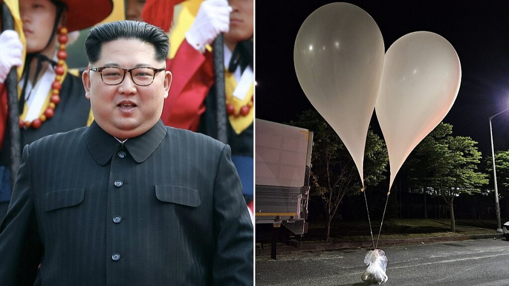 Kim Jong Un Responds To K Pop With Poop Balloons