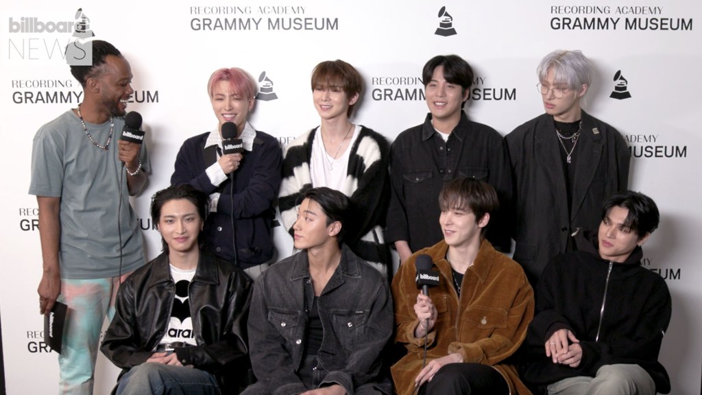 Ateez Talks Grammy Museum's K Pop Exhibit, Working On 'golden Hour: