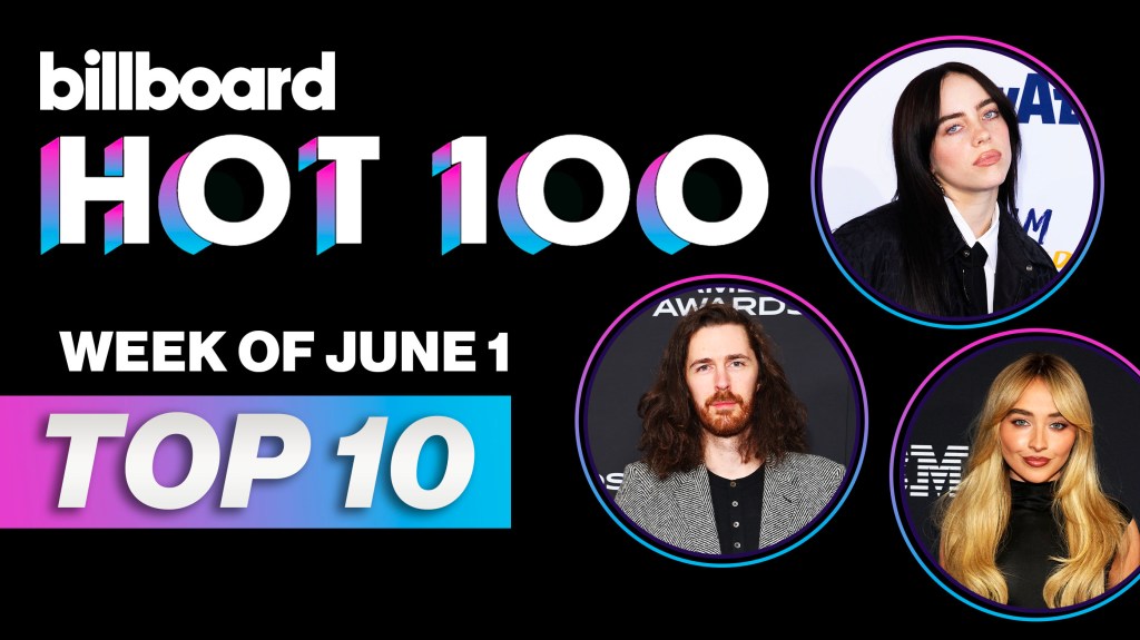 Billboard Hot 100 Top 10 Countdown For June 1, 2024