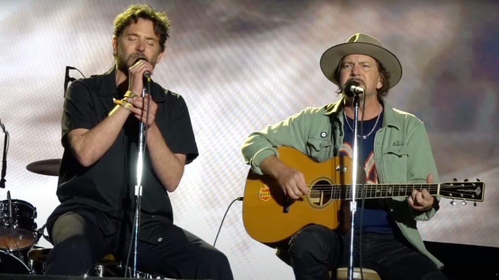 Bradley Cooper Joins Pearl Jam To Sing “maybe It’s Time”