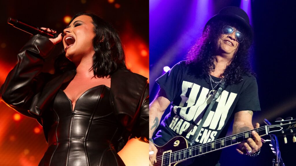 Demi Lovato Dives Deeper Into Rock With Slash On The
