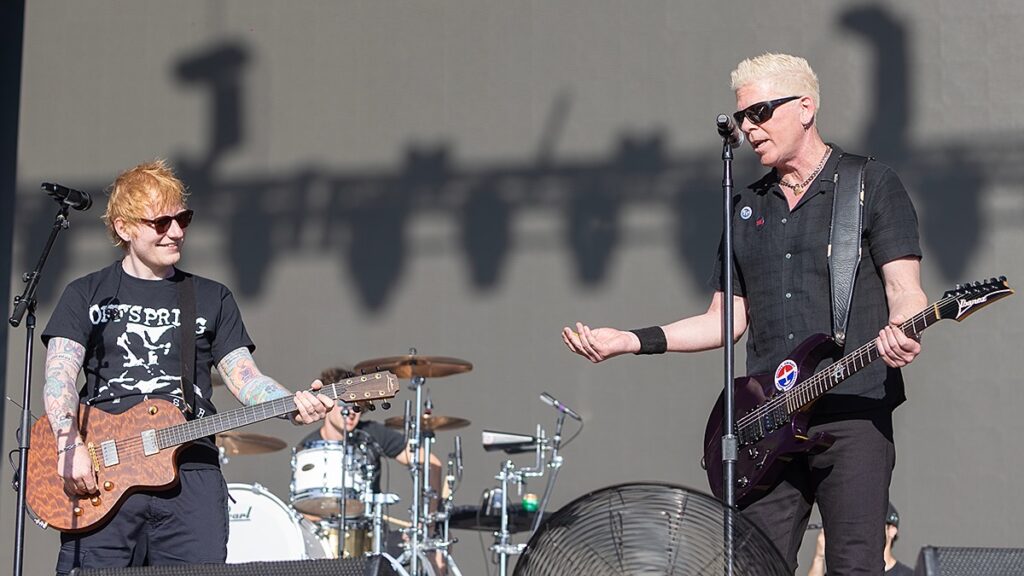 Ed Sheeran Joins The Offspring To Play “million Miles Away”