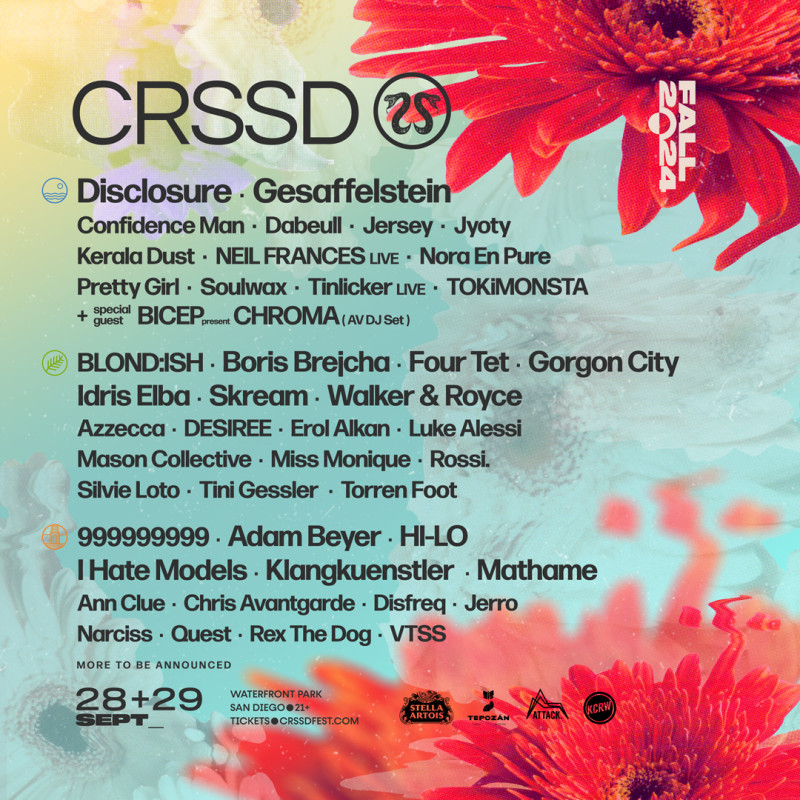 Four Tet, Gesaffelstein, Disclosure And More To Perform At Crssd