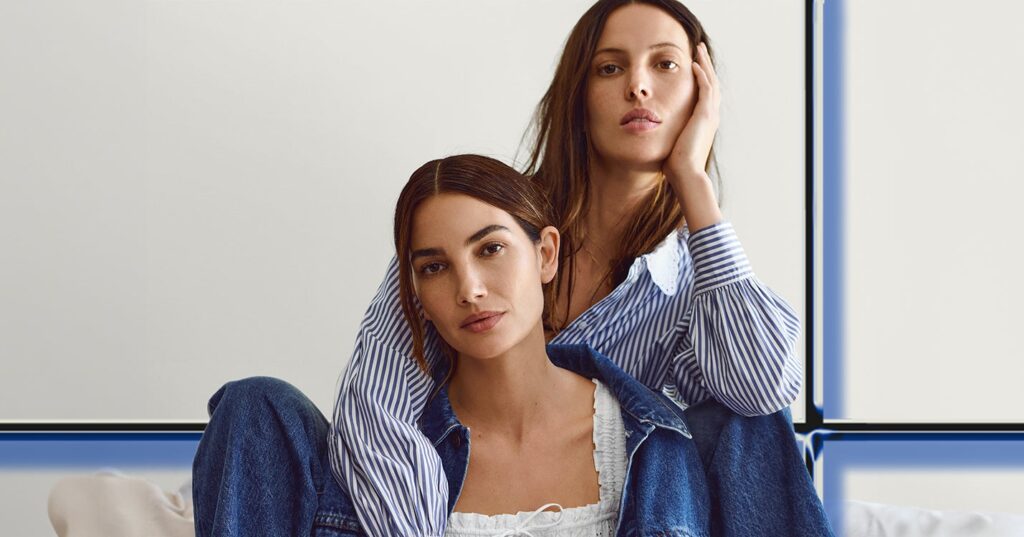 Gap Teams Up With Model Sisters Lily And Ruby Aldridge