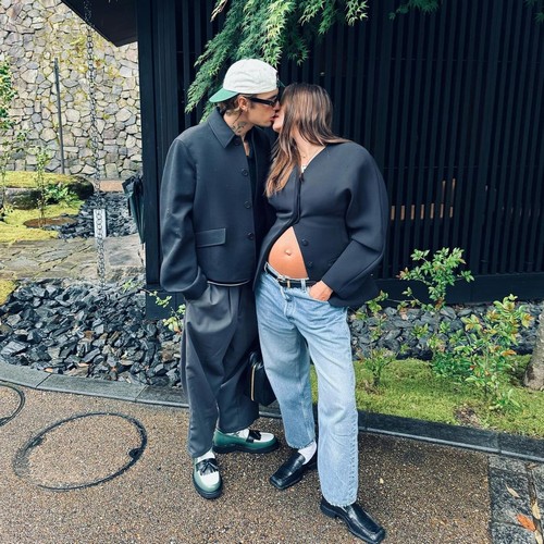 Justin Bieber Shares New Photos Of His Wife Hailey's Baby