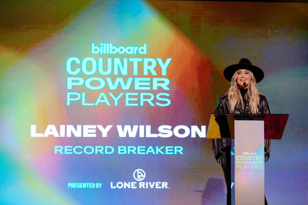 Lainey Wilson On Record Breaker Award At Billboard Country Live: