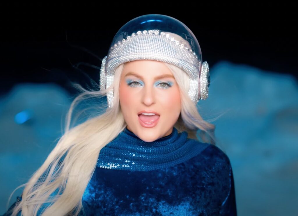 Meghan Trainor Breaks Out In 'to The Moon' Music Video.