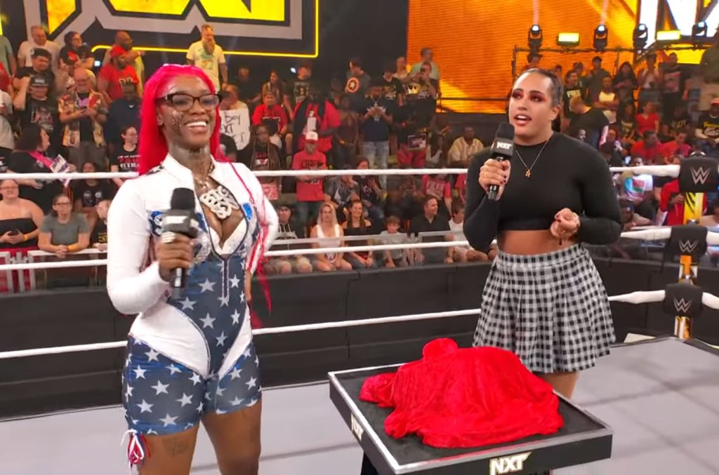 Sexyy Red Steals The Show With Her Wwe Nxt Debut