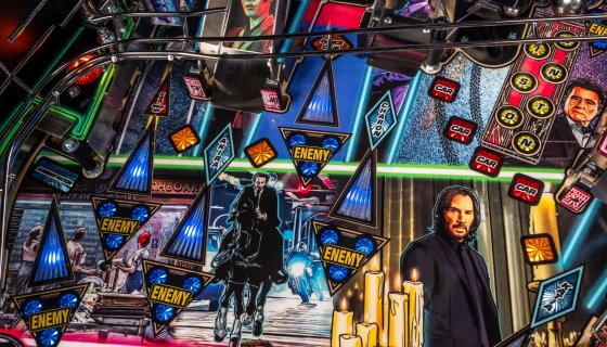Stern Pinball Teams Up With Lionsgate For Sleek New 'john