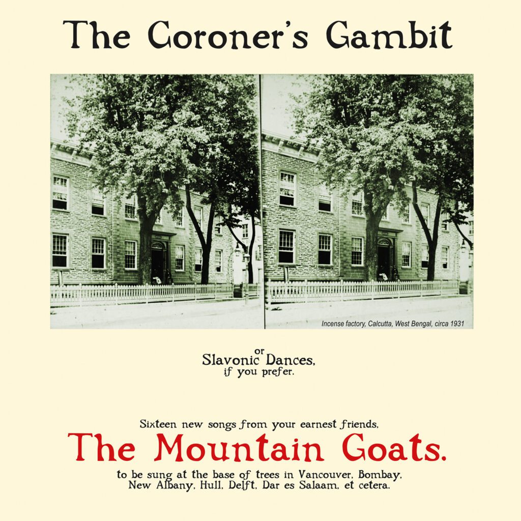 Tvd Radar: The Mountain Goats, The Coroner’s Gambit Reissues In