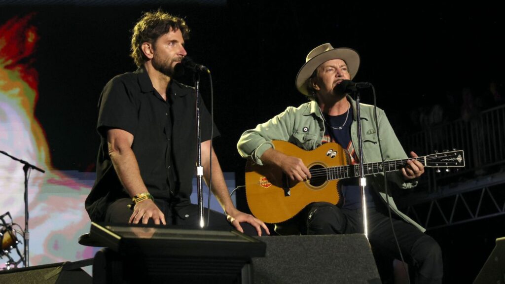 Watch Bradley Cooper Join Pearl Jam To Sing "maybe It's