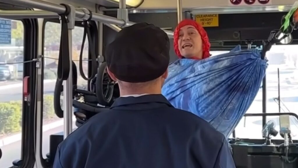 What Viral Fake Bus Hammock Tiktok Says About Staged Videos