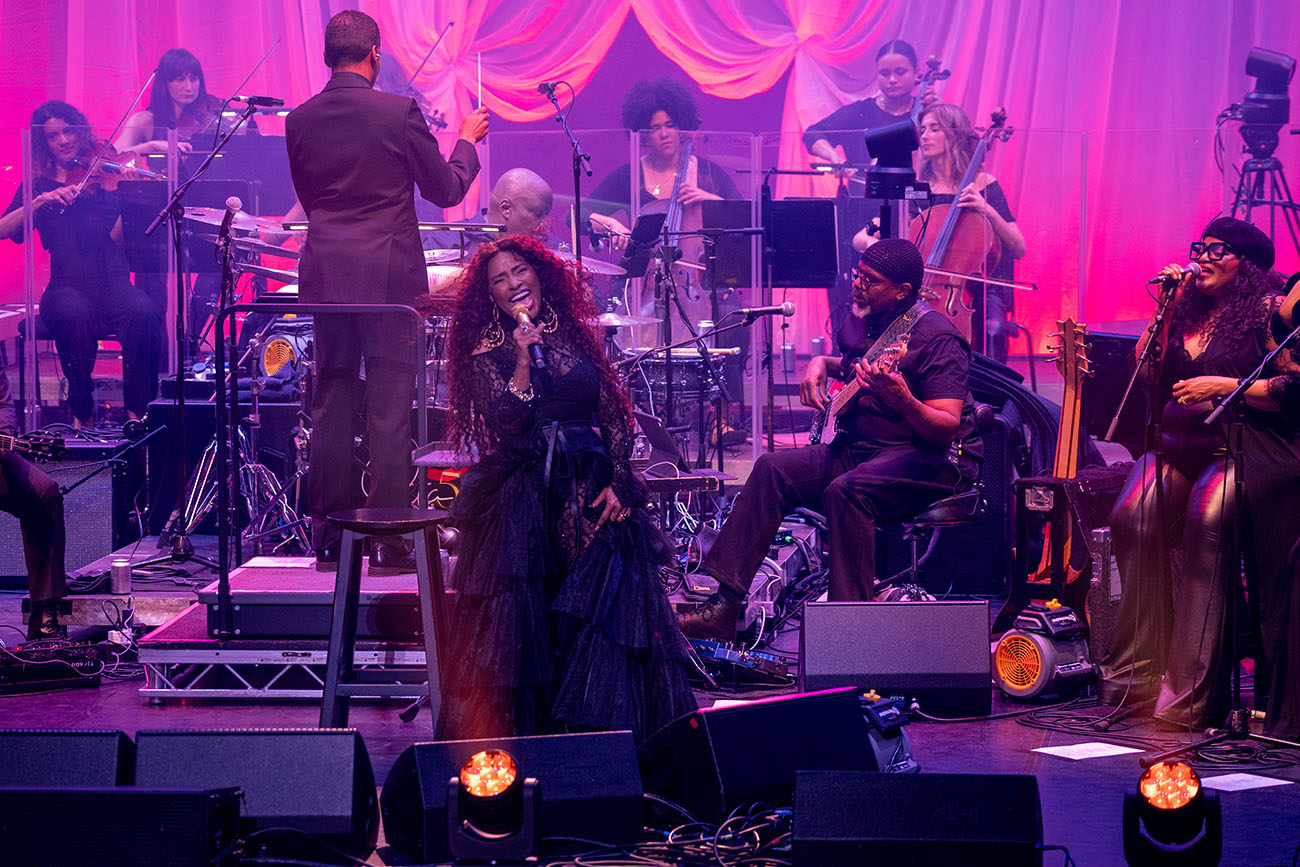 LIVE REVIEW: Chaka Khan and Nu Civilization Orchestra at Meltdown Festival Credit: Jasper Watkins