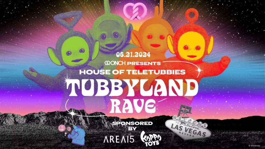 A Teletubbies Themed Rave Is Taking Over Area15 For A Night